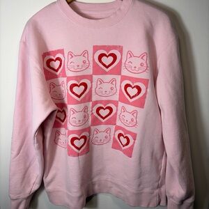 Purrfect Day Cafe Sweatshirt M/L